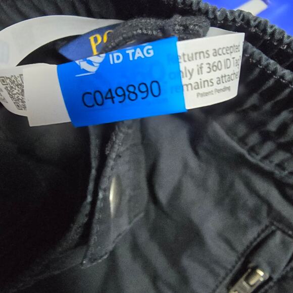 NWT POLO Cotton Poplin Jogger Pants Black Boys Large 14-16 - Picture 9 of 9